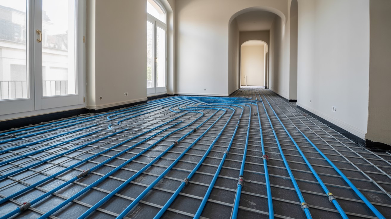 installation av golvvarme